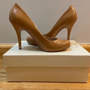 Joan & David DAERINA Light Natural sz 7 Nude Pumps